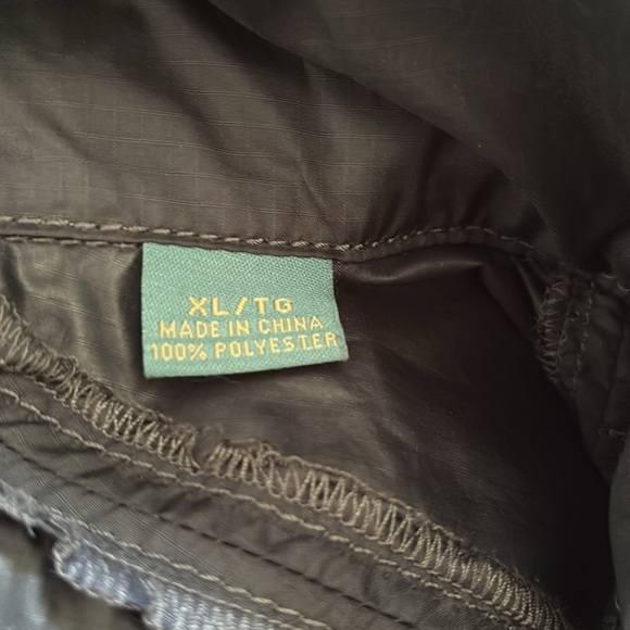 Tommy Bahama Mens Navy Windbreaker Jacket size XL - Picture 6 of 8